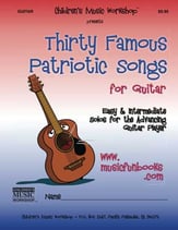 Thirty Famous Patriotic Songs Guitar and Fretted sheet music cover